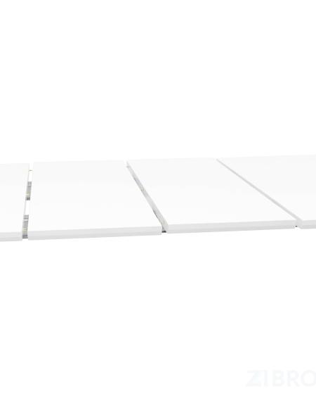 Стол обеденный Берген белый раскладной 160 (220)*90 см