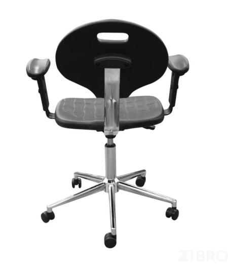 Кресло-стул КР12 полиуретан с подлокотниками