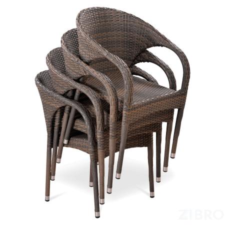 Кресло из искусственного ротанга - Y290BG/1289
