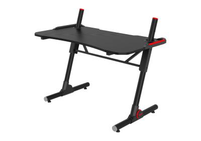 Стол геймерский компьютерный игровой для геймеров TopChairs Storm LED черный