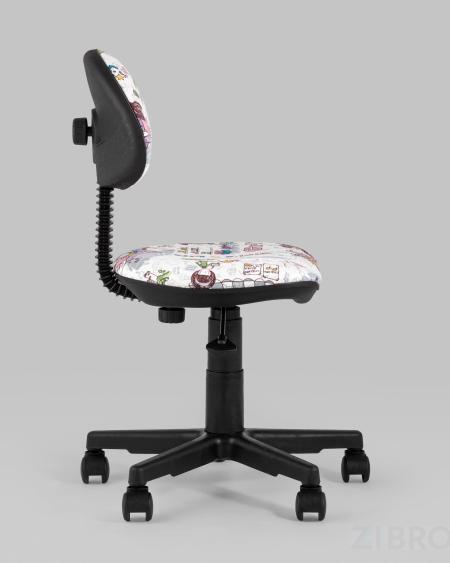 Компьютерное кресло детское УМКА Girls Life обивка ткань крестовина пластик механизм регулировки высоты