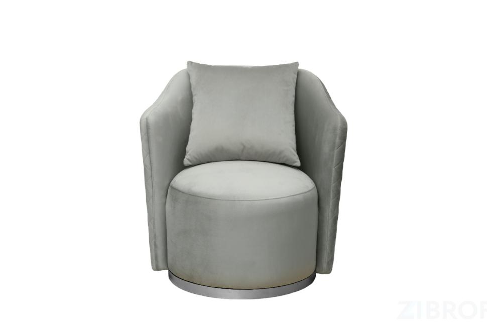 Кресло Verona/VD вращающееся, велюр мятный Colt025-MINT/хром 70*77*80см