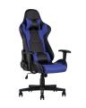 Игровое кресло TopChairs Diablo синее геймерское