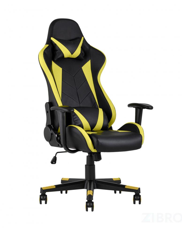Игровое кресло TopChairs Gallardo желтое геймерское