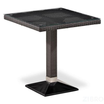 Стол из иск. ротанга T505SWT-W2390-70х70 Brown