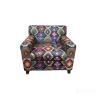 Кресло НЕОН размер: 87 х 82 см, текстиль, узор ромбы