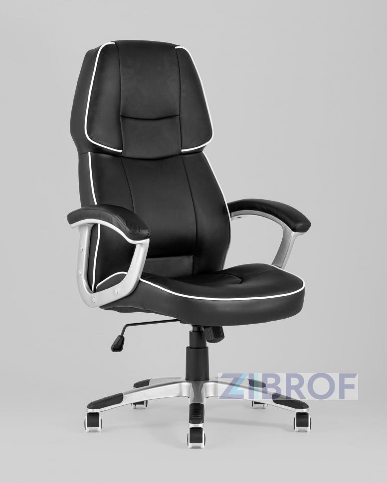 Игровое кресло компьютерное TopChairs Phantom черное геймерское