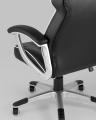 Игровое кресло компьютерное TopChairs Phantom черное геймерское