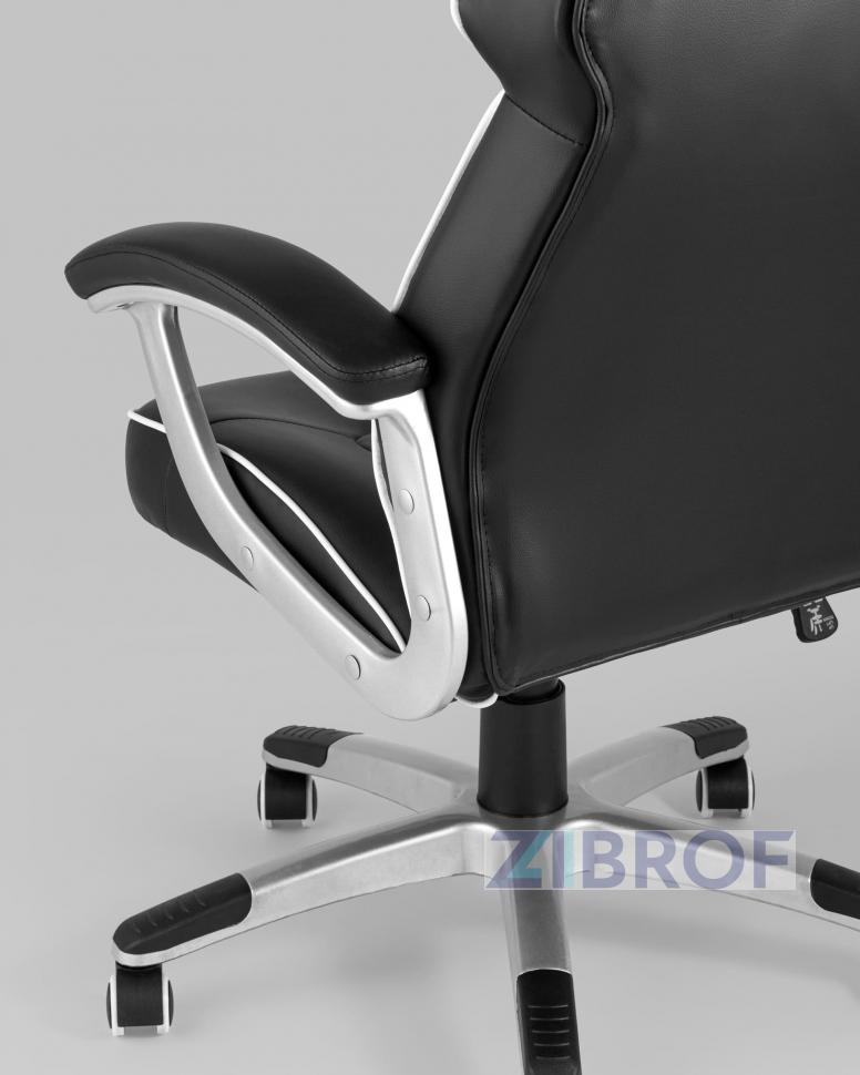 Игровое кресло компьютерное TopChairs Phantom черное геймерское