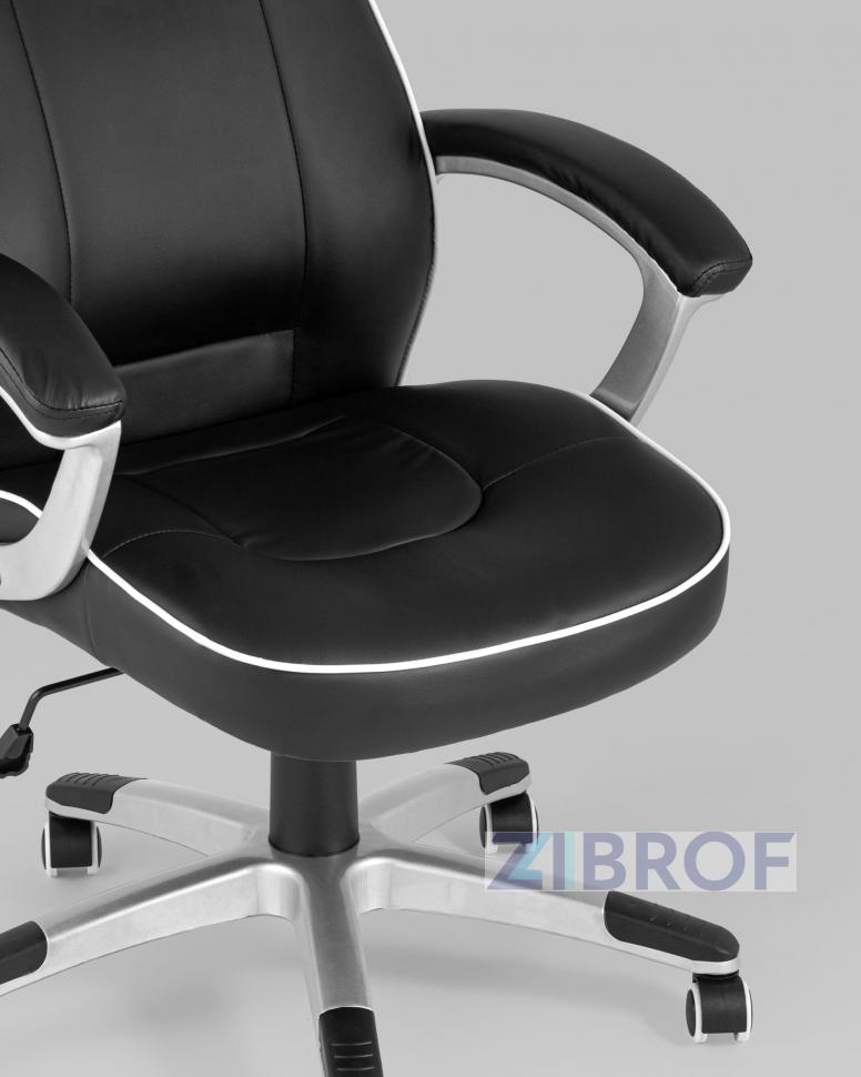 Игровое кресло компьютерное TopChairs Phantom черное геймерское
