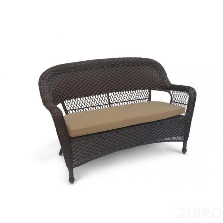 Плетеный диван LV130-1 Brown/Beige