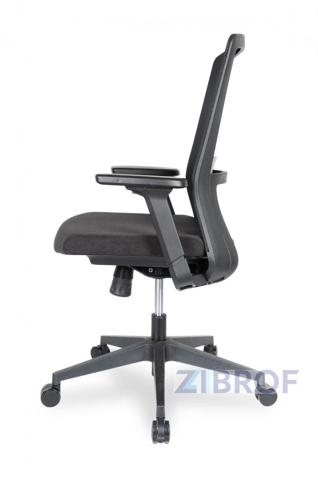 Офисное кресло для персонала College CLG-426 MBN-B Black  