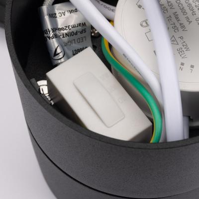 Светильник SP-POINT-SURFACE-R85-12W Warm3200-MIX (BK, 36 deg, 230V) (Arlight, IP20 Металл, 5 лет)