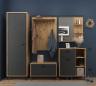 Зеркало настенное Grace LUS 80 графит, дуб наварра BRW_UT-70039402