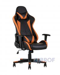 Компьютерное кресло TopChairs Gallardo оранжевое геймерское