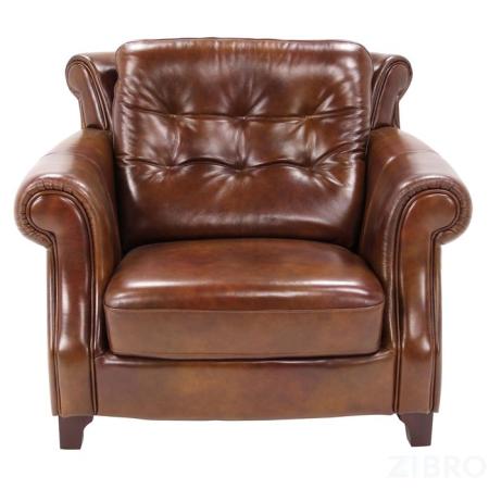 Кресло  MK-6502-CGL 114х110х96 см Коньячный