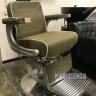 Кресло для барбершопа Barber 001 vintage green