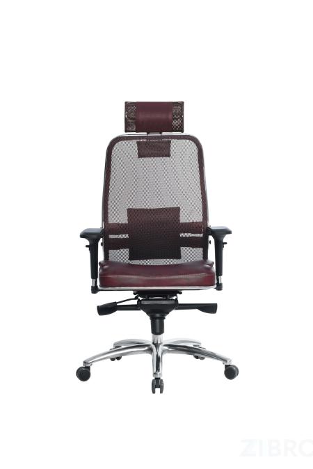 Офисное кресло Samurai SL-3.03 темно-бордовое