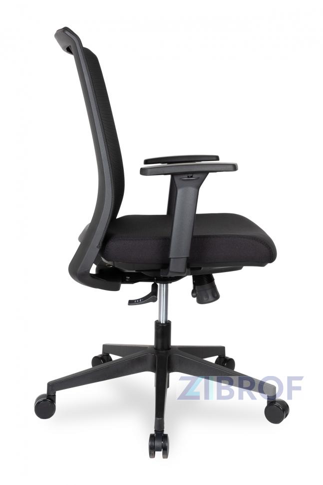 Офисное кресло для персонала College CLG-429 MBN-B Black 