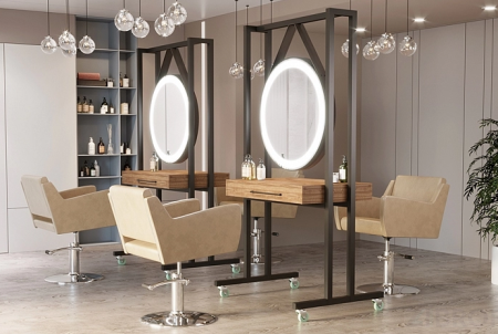 Парикмахерское зеркало TARUS DUO GLOSS