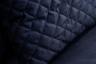 Диван-кушетка Sorrento правая велюровая темно-синяя