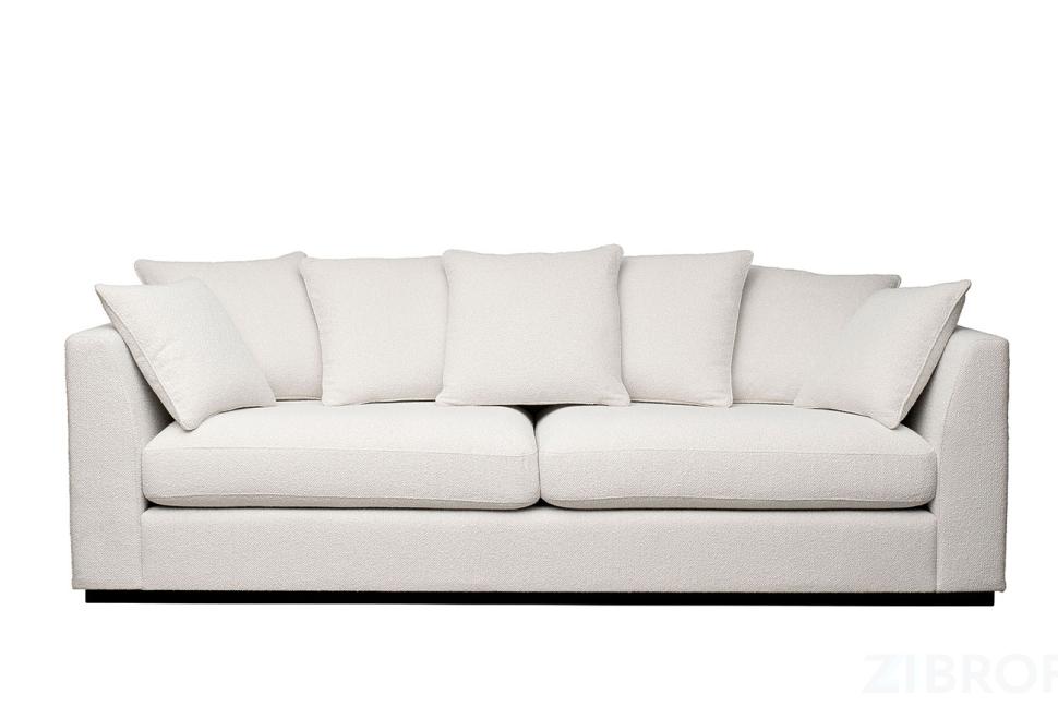 Диван Roberto трехместный, букле кремовый Flona SVBEG 250*100*90см
