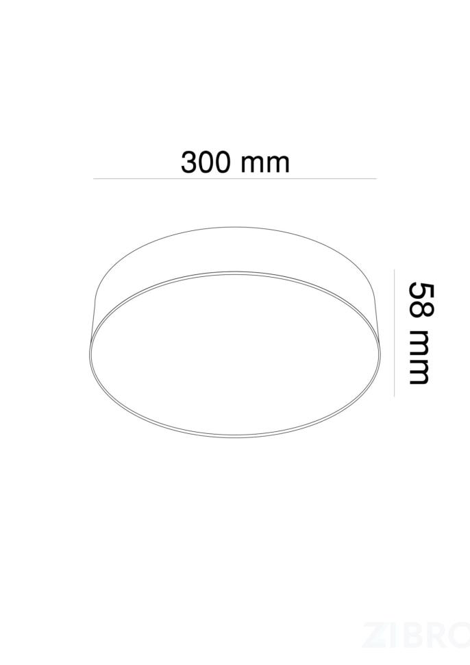Потолочный светильник Technical C032CL-L43W3K