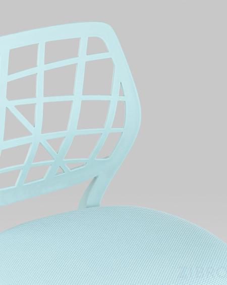 Компьютерное кресло детское Эльза мятный обивка сетка текстиль спинка пластик крестовина металл пластик механизм рег
