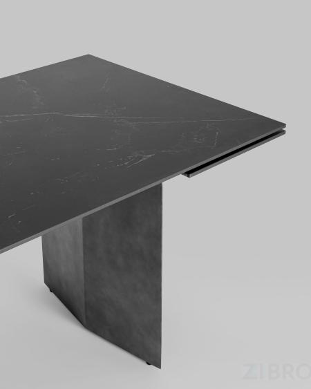 Обеденный стол Селин раскладной, 180-260*90, темная керамика