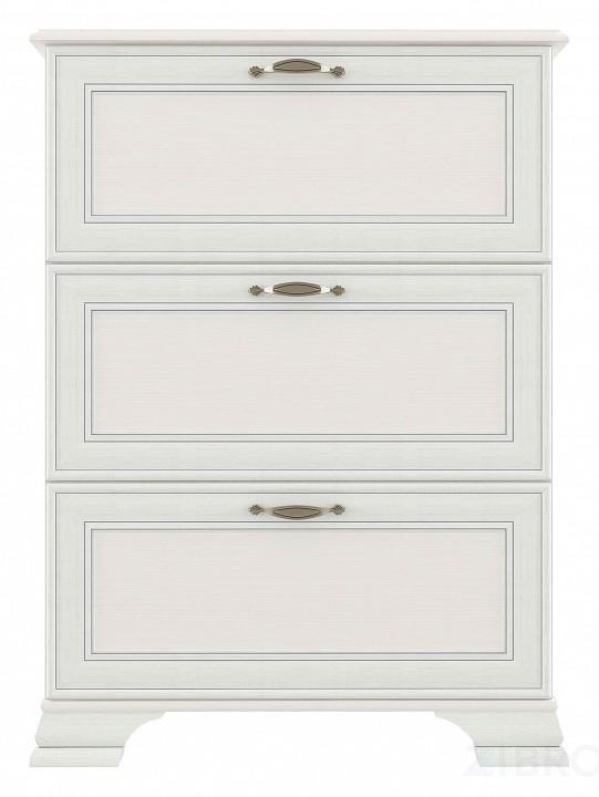 Тумба для обуви Tiffany 3D вудлайн крем ANR_647835