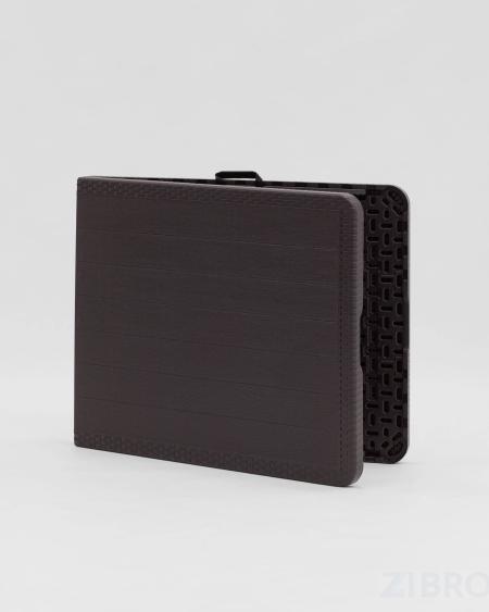 Стол складной чемодан пластиковый Кейт 180 коричневый, стальной каркас, полиэтилен высокой плотности HDPE