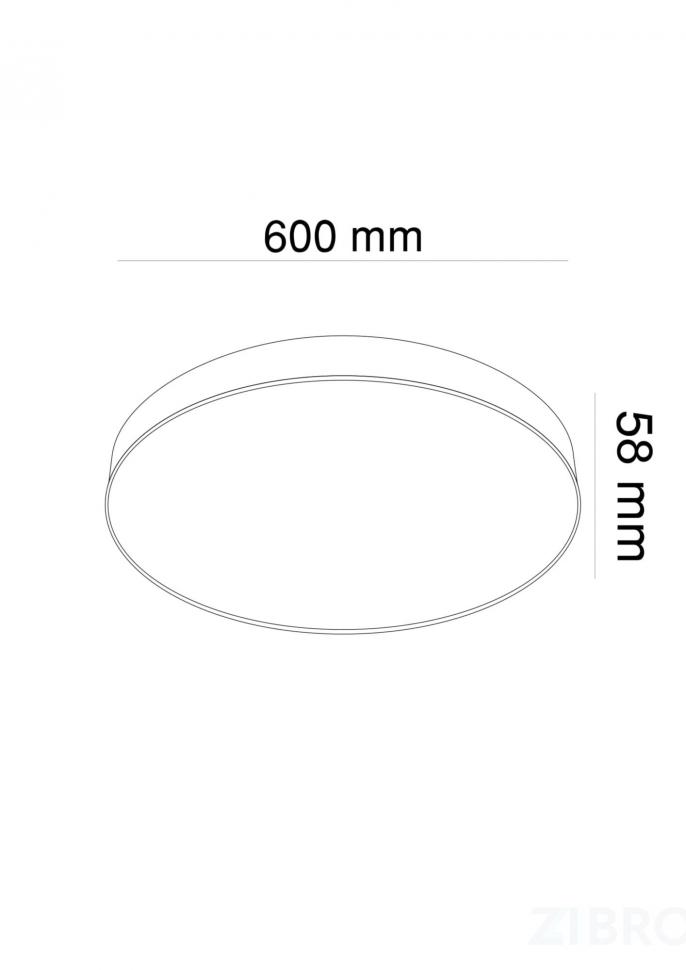 Потолочный светильник Technical C032CL-L96B3K