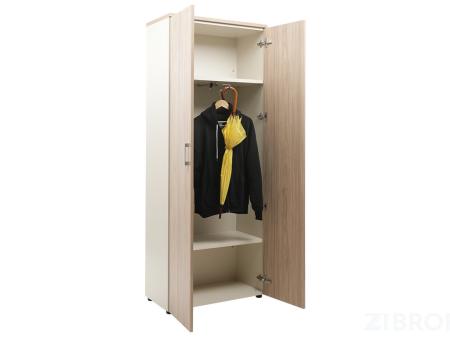 Шкаф офисный NW 2080L для одежды вяз натуральный/ бежевый
