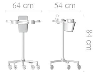 Тележка SERVICE PLUS - STANDARD WHEELS