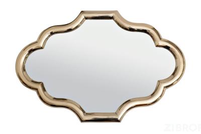 94PR-21906 Зеркало настенное в металл. раме  цвет золото 60*91*3,5см
