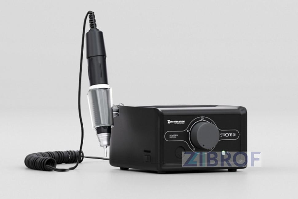 Аппарат для маникюра Strong 211/H400RU Black Edition (без педали в коробке)