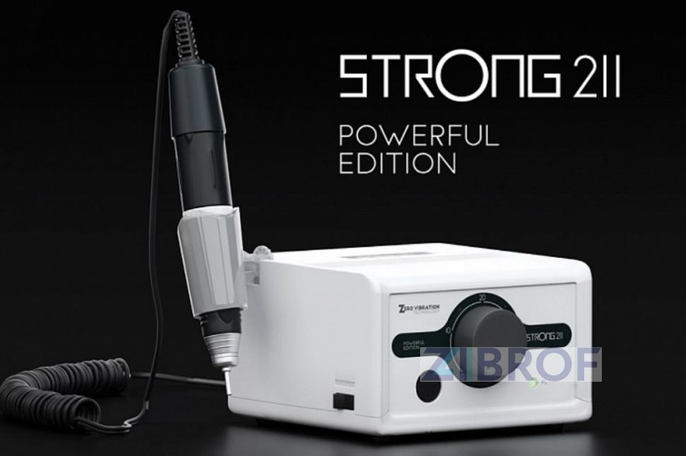 Аппарат для маникюра Strong 211/H400RU (с педалью в коробке)