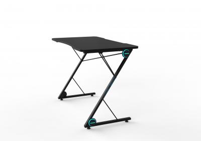 Стол геймерский компьютерный игровой для геймеров TopChairs Action черный