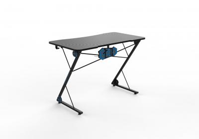 Стол геймерский компьютерный игровой для геймеров TopChairs Action черный