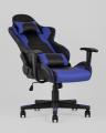 Игровое кресло компьютерное TopChairs Diablo синее геймерское