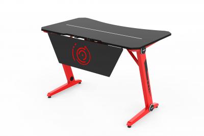 Стол геймерский компьютерный игровой для геймеров TopChairs Space красный