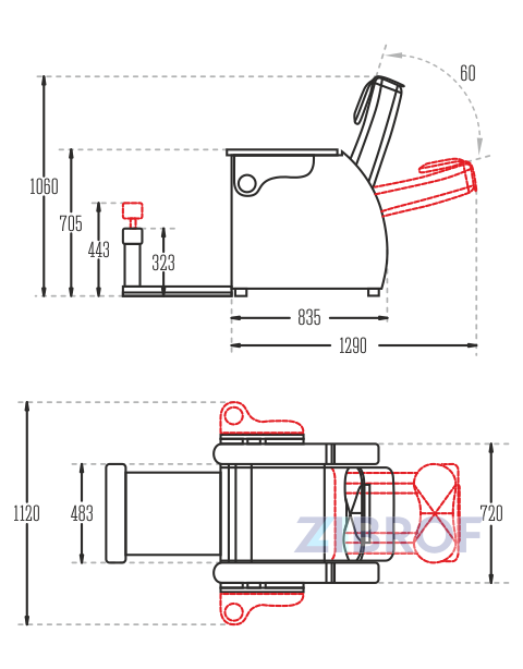 Педикюрный комплекс SD-1010А