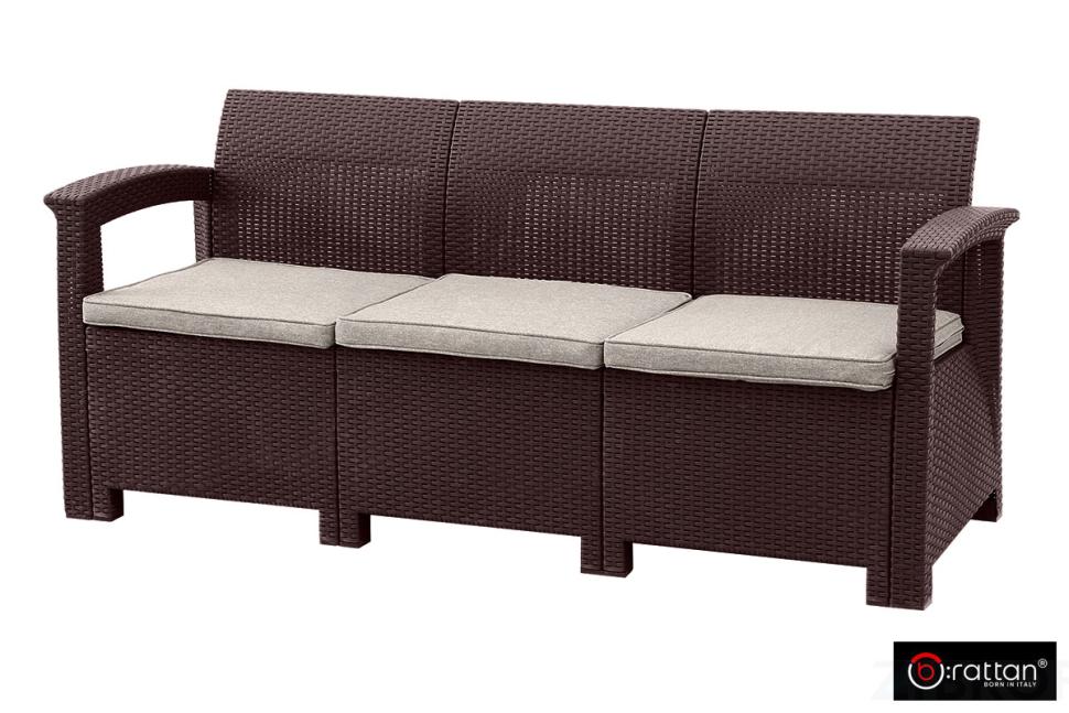 Комплект мебели Rattan Comfort 5, венге
