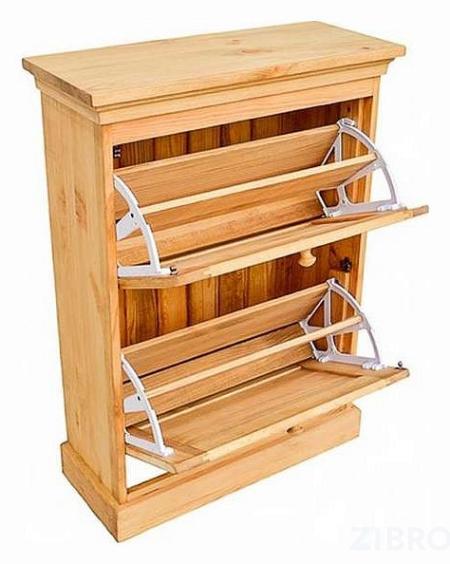 Тумба для обуви Chaussure 2P сосна VSN_CHAUSSURE-2P