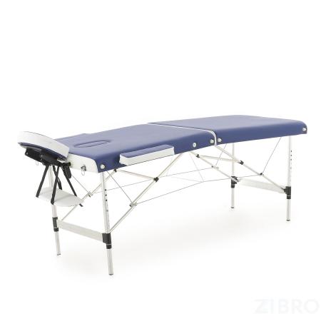 Массажный стол JFAL01A 2-х секционный (алюминиевый)