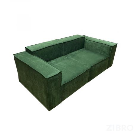 Диван Джаф двойной модульный в ткани VelvetLux 17