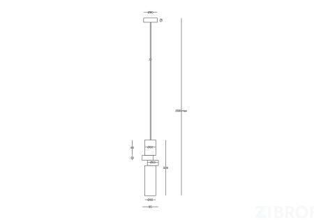 Подвесной светильник Maytoni MOD303PL-01CFL1