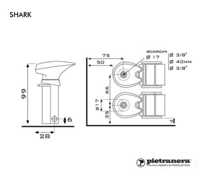 Мойка парикмахерская - SHARK