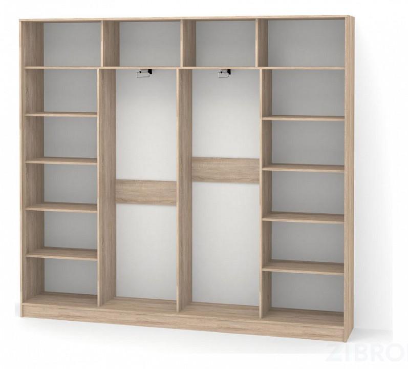 Шкаф-купе Адриано-4.1 2500x496x2200 мм белый BRN_1481_2200