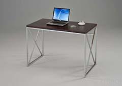 Письменный стол CD-2147-W MK-6342 60х114х76 см Хром/Темный орех